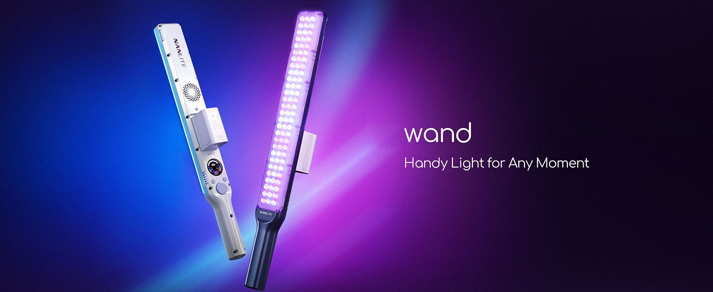 Amazon.com : NANLITE Wand 30W RGB Full-Color Handheld Fill Light